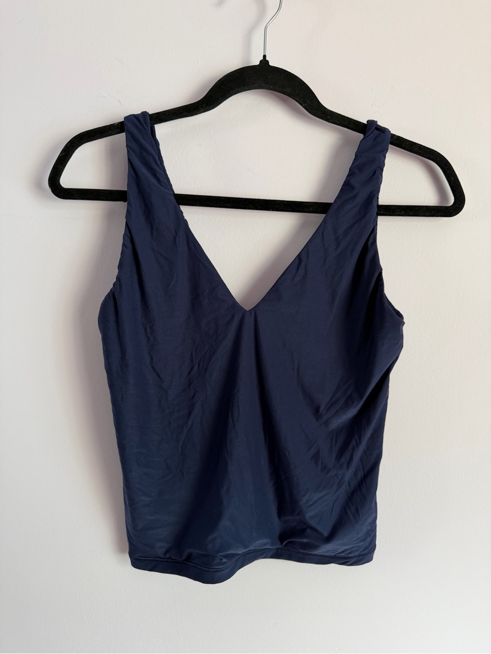 Aerie Smoothiez Women's Navy V-Neck Tank Top XL